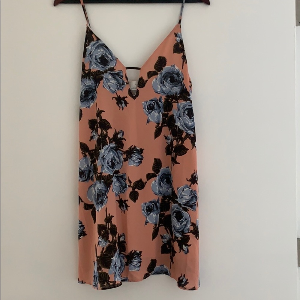 Cute mini floral dress